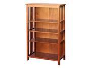 Wooden 50 in. Bookcase