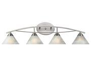 Elk Lighting Elysburg 4 Light Vanity in Satin Nickel 17019 4