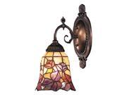 Mix N Match 1 Light Sconce In Tiffany Bronze