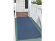 36 in. L x 96 in. W Medium Blue Waterguard Squares Mat