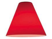 Access Lighting Inari Silk Glass Shade in w Red Glass 23104 RED