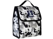 Gray Camo Munch and Lunch Bag