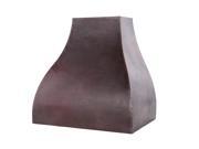 36 in. Hand Hammered Copper Wall Mounted Campana Range Hood 735 CFM with Screen Filters