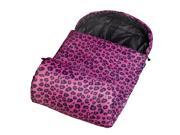 Pink Leopard Stay Warm Sleeping Bag