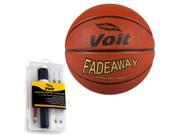 Size 7 Rubber Basketball with Inflating Kit