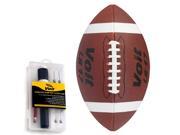 Official Synthetic Sponge Football with Inflating Kit