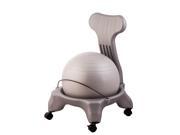 FitPro Ball Chair 50 cm PVC Gray
