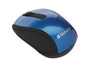 Wireless Mini Travel Mouse Blue