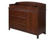 Changing Table in Sumptuous Cherry Finish