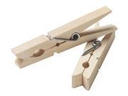 Clothespins in Natural Finish Set of 96