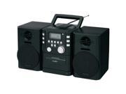 Portable CD Music System with Cassette and FM Stereo Radio