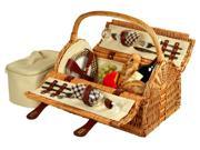 18.5 in. Picnic Basket for Two