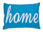Home Pillow in Blue