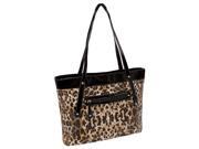 Quilted Carry All Tote in Leopard