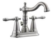 4 in. Lavatory Faucet in Satin Nickel Finish