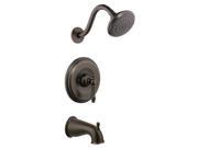 Design House 523464 Oakmont Tub and Shower Faucet Oil Rubbed Bronze Finish 523464