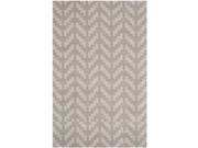 Accent Rug in Grey and Taupe 7 ft. L x 5 ft. W