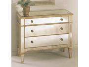 Bassett Mirror Borghese Mirrored Hall Chest 8311 766EC