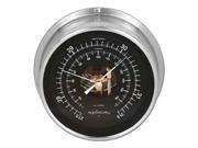 Proteus Barometer w Nickel Case Black Dial 11001 ft. And Above