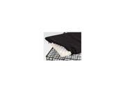 Nylon All Weather Crate Dog Bed Black X Large 48 x 30 x 2 in.