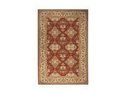 Traditional Floral New Zealand Wool Round Area Rug Persian Garden PG 01 2.0 ft. x 3.0 ft. Rectangle