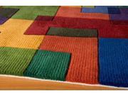 New Wave Multicolor Rectangular Rug 2 ft. x 3 ft.