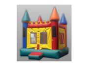 Inflatable Kiddy Castle in Primary Colors w Bounce Floor 15 ft.