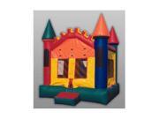 Inflatable Castle IV w Bounce Floor and Mesh Sides 15 ft.
