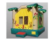 Inflatable Jungle Bounce III in Commercial Grade Vinyl 15 ft.