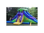 Dueling Four in One Inflatable Water Slide