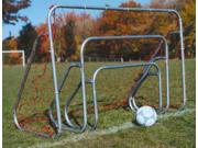 Portable Steel Soccer Goal w Net Small Sided Steel Soccer Goal 5 ft. H x 10 ft. W