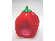 Strawberry Pet Bed House Small Size