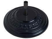 Fiberglass Umbrella Base for 1.5 in. Umbrella Poles Black