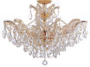 Crystorama Maria Theresa Chandelier Clear Swarovski Elements 4439 GD CL S