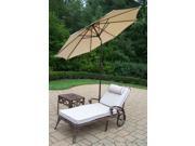 3 Pc Outdoor Lightweight Chaise Lounge Set