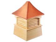 Coventry Cupola 18 inches x 24 inches 48 L x 48 W x 69 H 250 lbs.