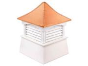 Coventry Cupola 18 inches x 24 inches 42 L x 42 W x 57 H 210 lbs.