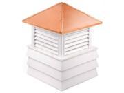 Dover Cupola 18 inches x 25 inches 36 L x 36 W x 48 H 180 lbs.