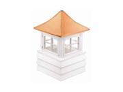 Guilford Cupola 23 inches x 32 inches 30 L x 30 W x 49 H 130 lbs.
