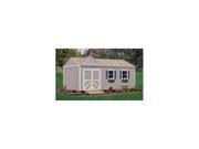 Premier Gable Columbia Storage Shed 12 ft. x 16 ft. w Floor