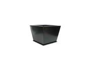 The Zoid Planter in Black Finish Large