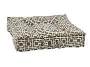Piazza Bed Courtyard Taupe Large 34 x 34 x 7 in.