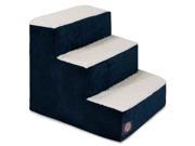 3 Step Pet Stairs in Navy