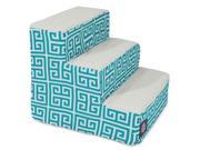 3 Step Towers Pet Stairs in Turquoise