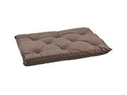 Tufted Cushion in Pebble Fabric Large 33 x 22 x 3 in.