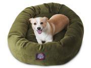 Dog Bagel Bed in Fern