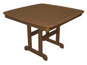 42.5 in. Eco friendly Dining Table in Teak