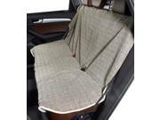 Back Seat Cover in Herringbone Fabric