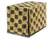 Luxury Crate Cover in Dog Days Fabric Large 36 x 23 x 25 in.