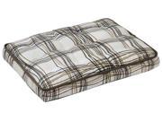 Luxury Crate Mattress in Daydream and Driftwood Fabric Large 24 x 36 x 3 in.